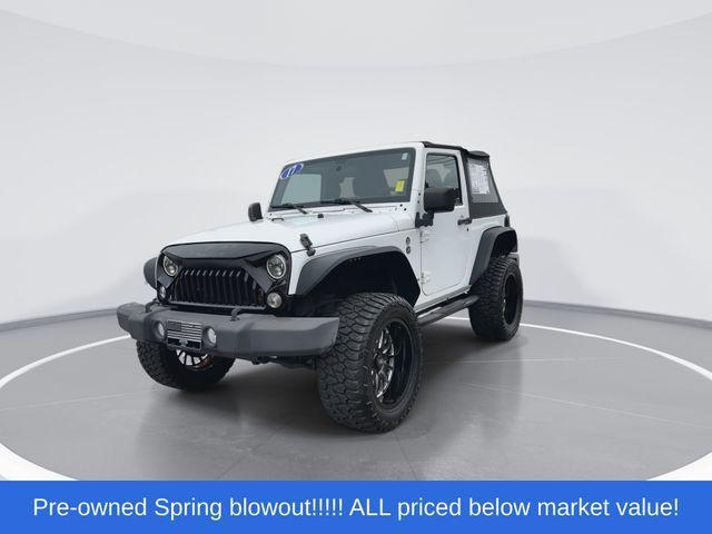used 2017 Jeep Wrangler car, priced at $19,343