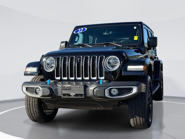 used 2022 Jeep Wrangler Unlimited 4xe car, priced at $30,429