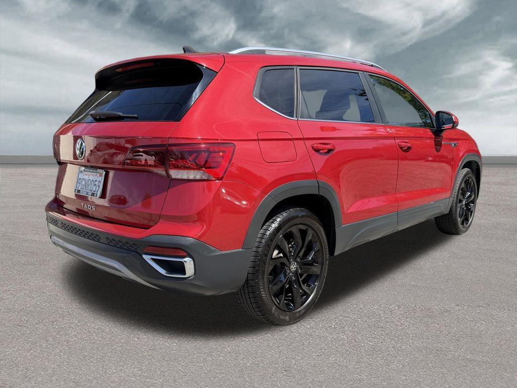 used 2023 Volkswagen Taos car, priced at $18,837