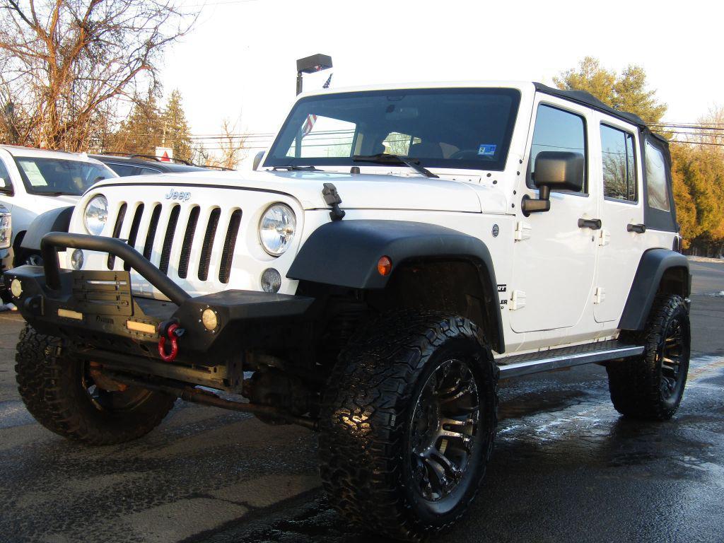 used 2016 Jeep Wrangler Unlimited car, priced at $14,995