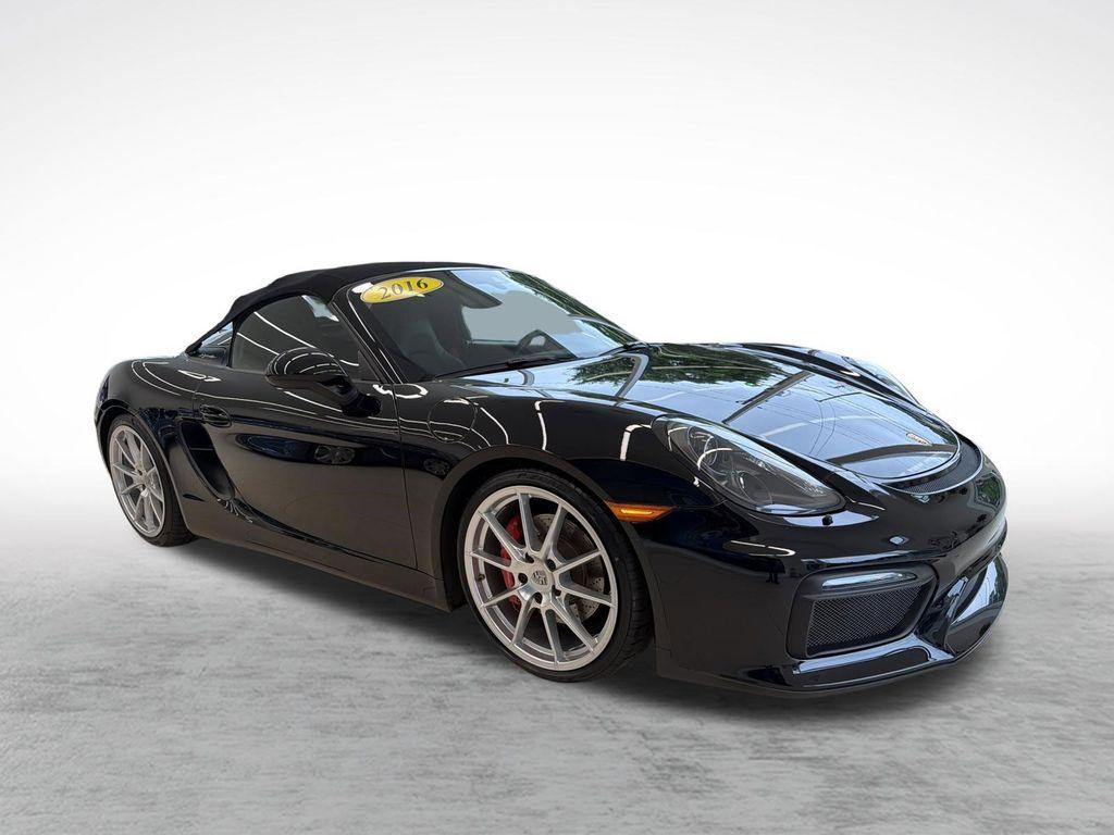 used 2016 Porsche Boxster car, priced at $124,900