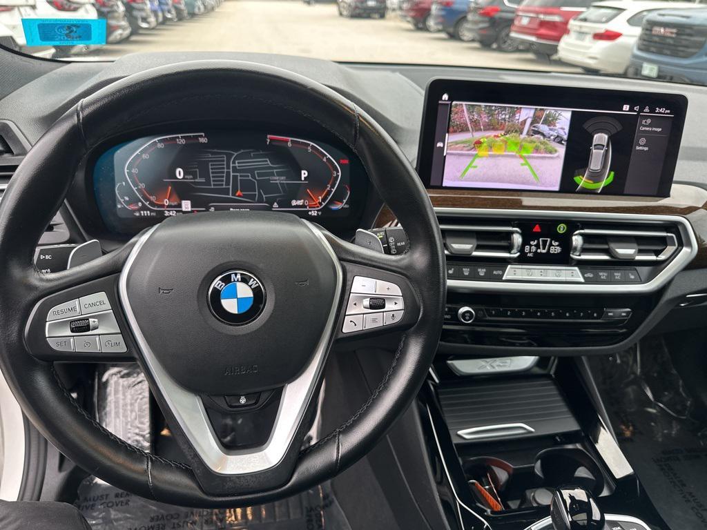 used 2022 BMW X3 car, priced at $33,653