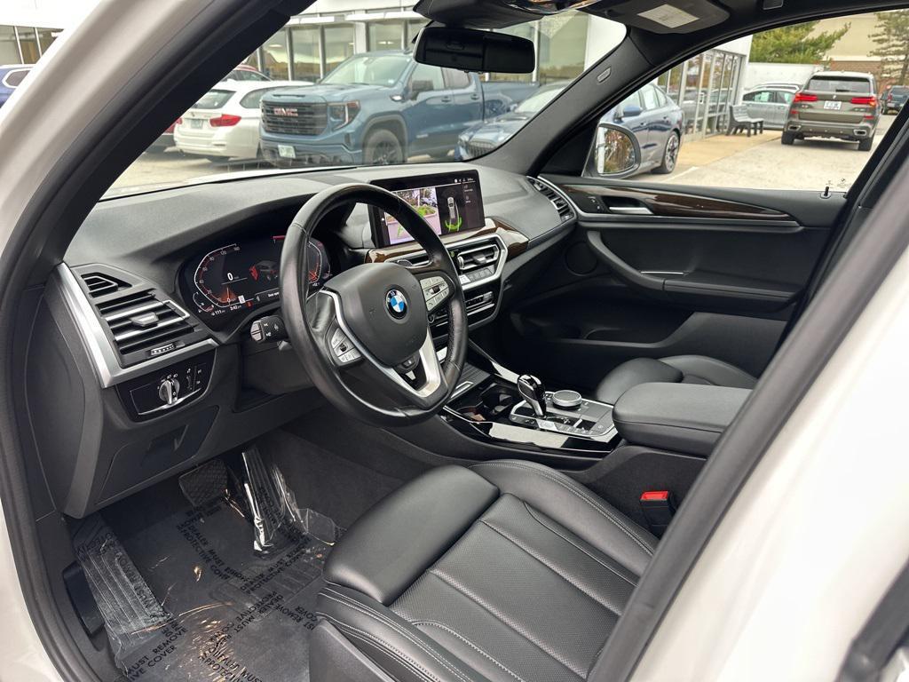 used 2022 BMW X3 car, priced at $33,653
