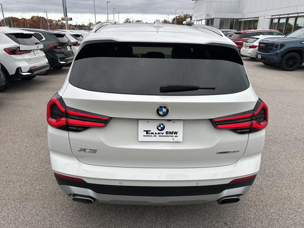 used 2022 BMW X3 car, priced at $33,653
