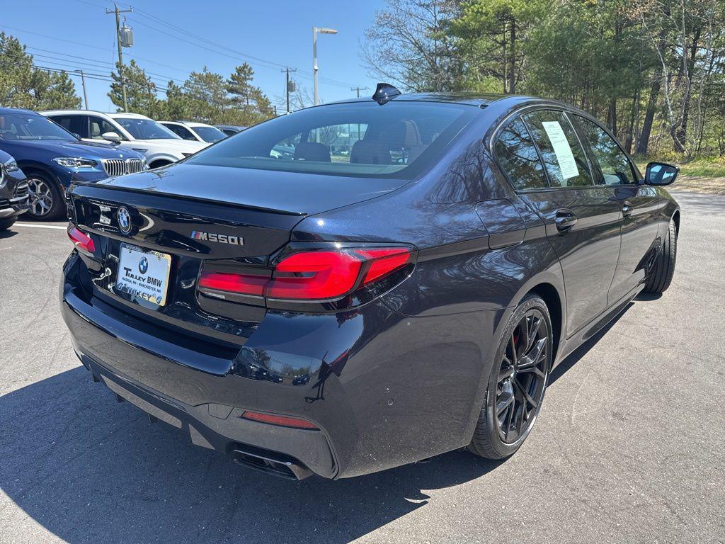 used 2023 BMW M550 car, priced at $64,928