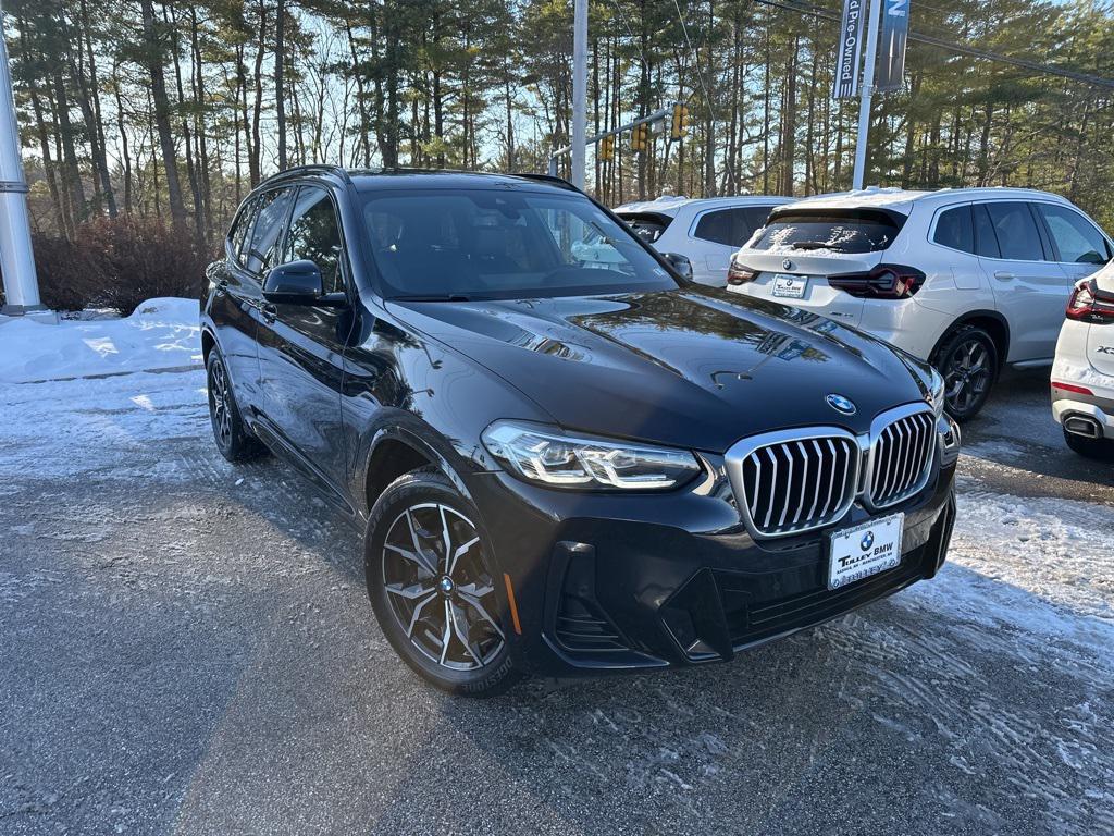 used 2022 BMW X3 car, priced at $34,982