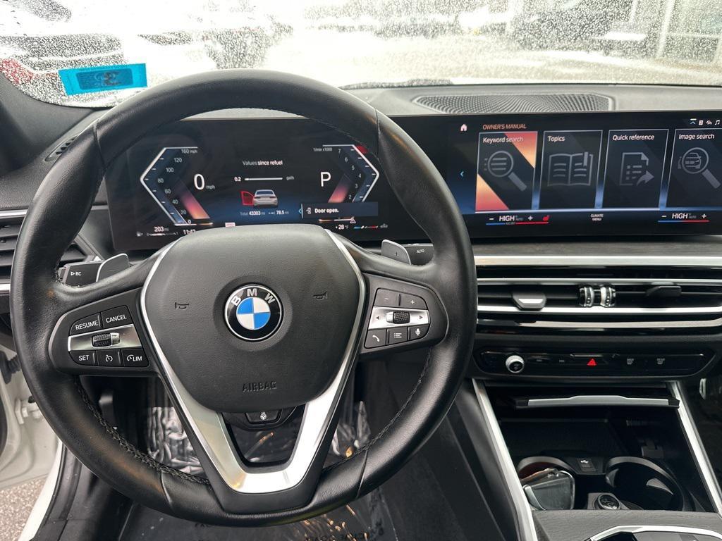 used 2023 BMW 330 car, priced at $31,418