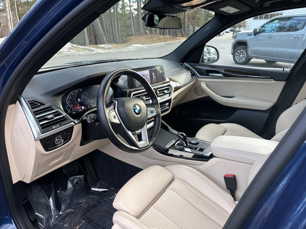 used 2022 BMW X3 car, priced at $32,693