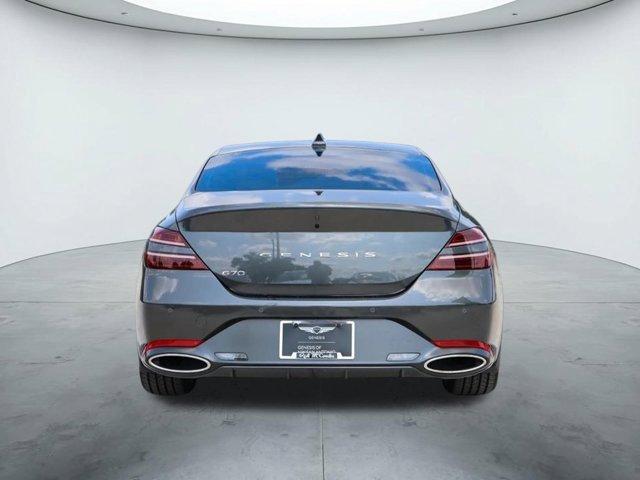 new 2025 Genesis G70 car, priced at $46,272