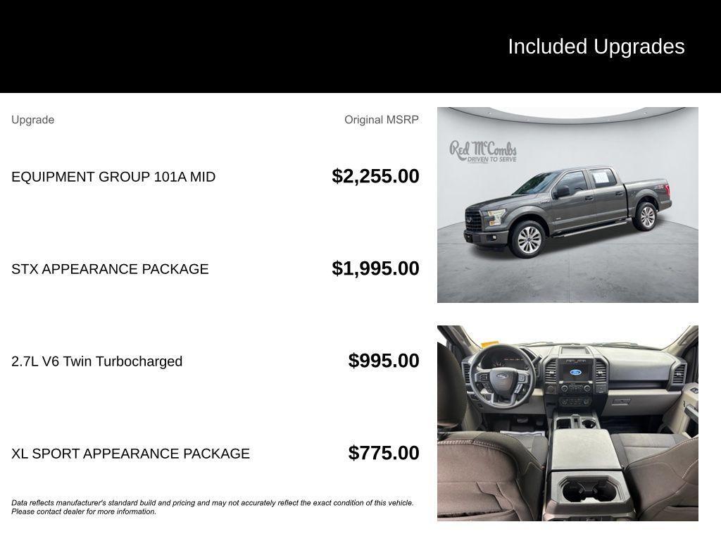 used 2017 Ford F-150 car, priced at $20,394