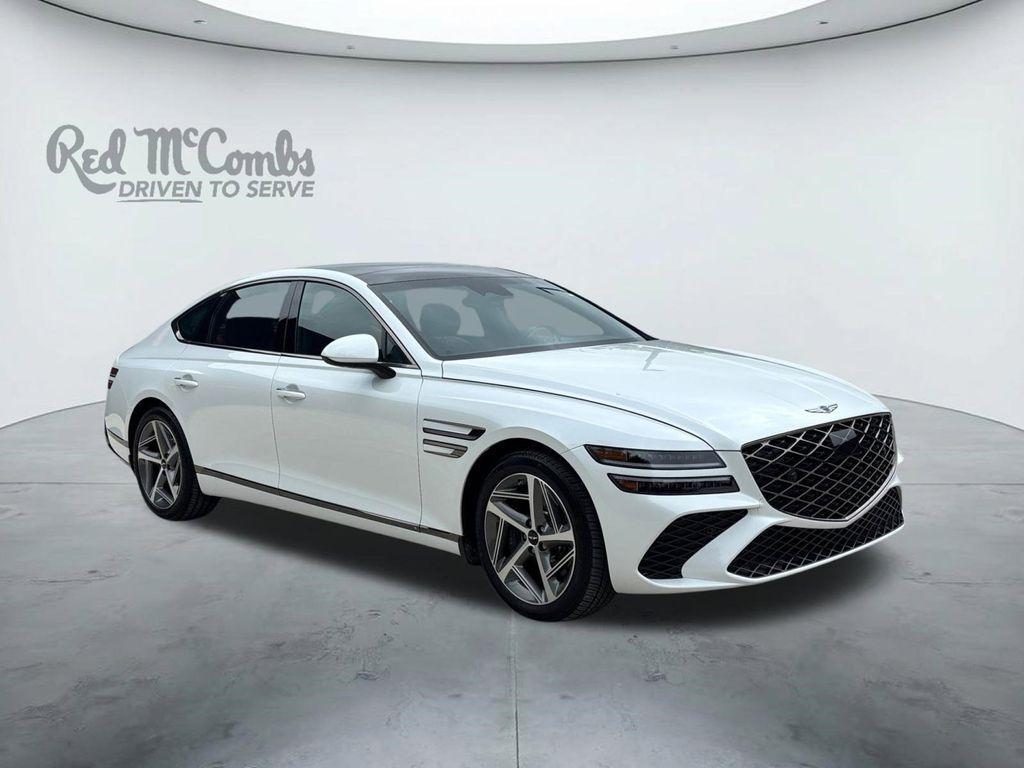used 2025 Genesis G80 car, priced at $59,555