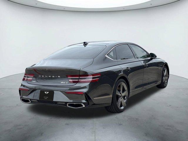 new 2025 Genesis G80 car, priced at $75,284
