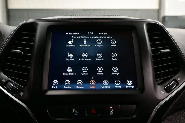 used 2021 Jeep Cherokee car, priced at $15,803