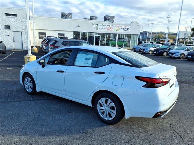 new 2025 Nissan Versa car, priced at $18,519