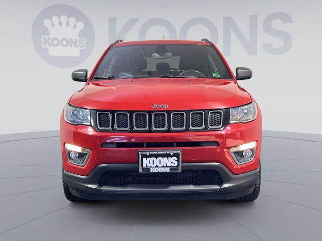 used 2021 Jeep Compass car, priced at $16,500