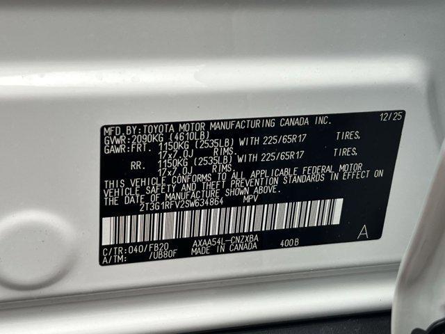 new 2025 Toyota RAV4 car, priced at $32,146