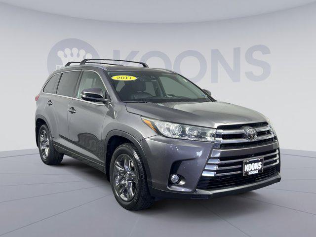 used 2017 Toyota Highlander car, priced at $23,995