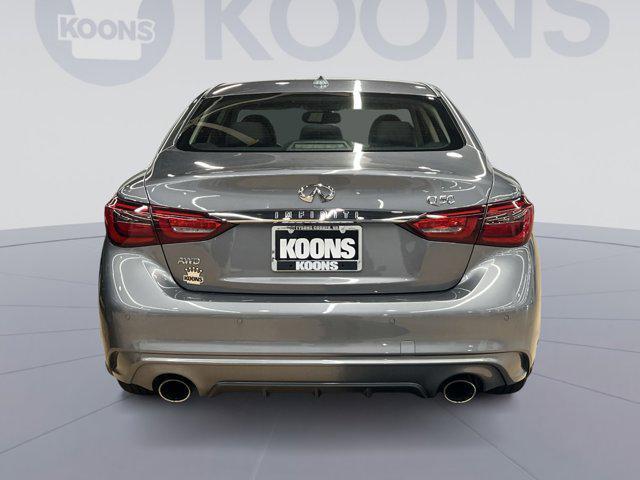 used 2018 INFINITI Q50 car, priced at $19,250