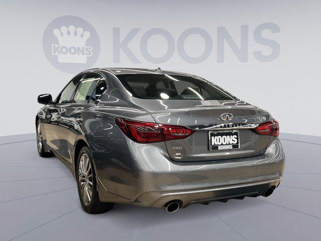 used 2018 INFINITI Q50 car, priced at $19,250