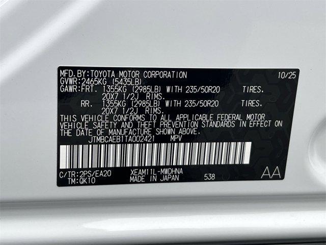 new 2026 Toyota bZ car, priced at $40,394