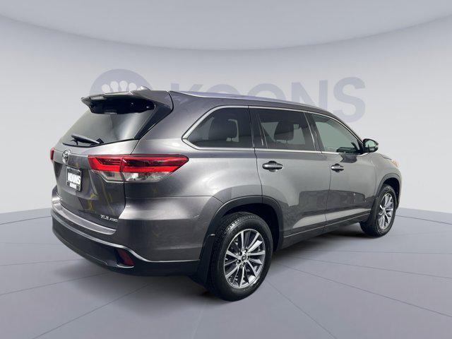 used 2018 Toyota Highlander car, priced at $22,500
