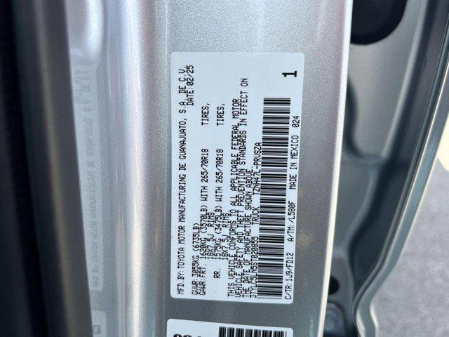 new 2025 Toyota Tacoma Hybrid car, priced at $50,845