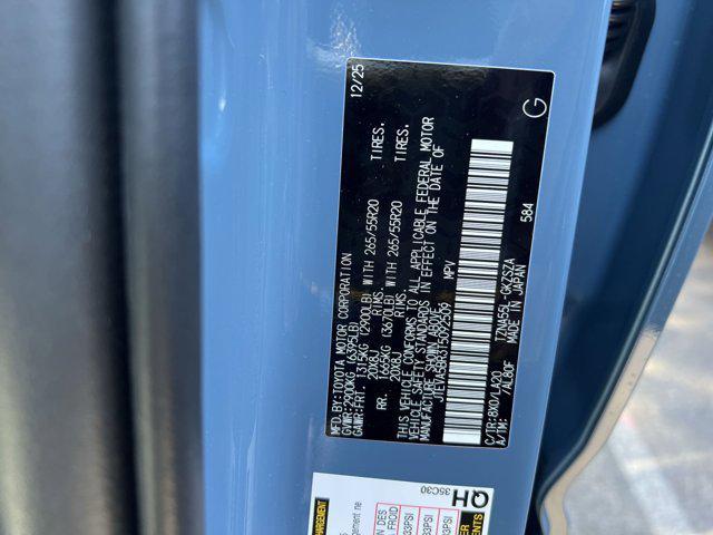 new 2026 Toyota 4Runner car, priced at $58,601