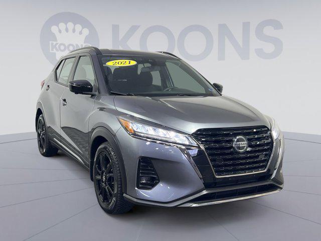 used 2021 Nissan Kicks car, priced at $15,150