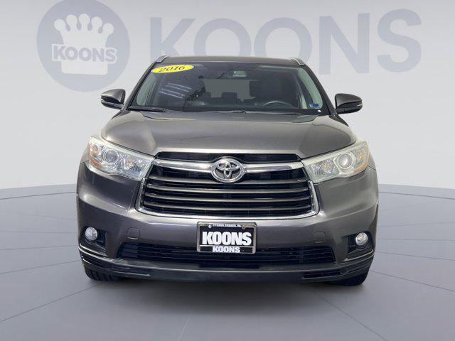 used 2016 Toyota Highlander car, priced at $18,500