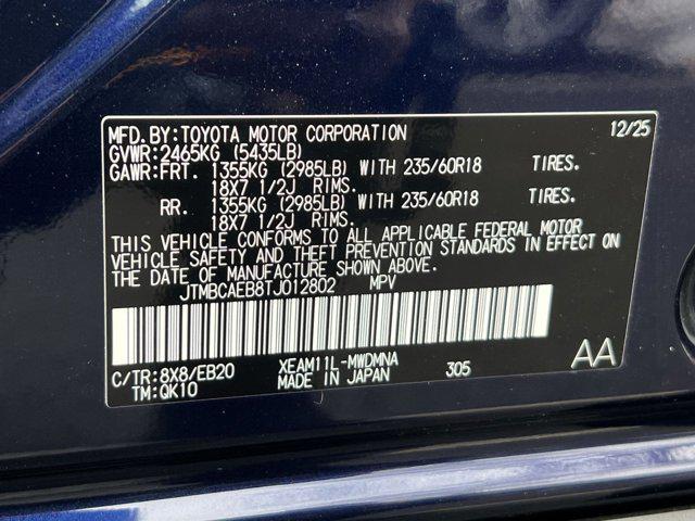 new 2026 Toyota bZ car, priced at $34,689