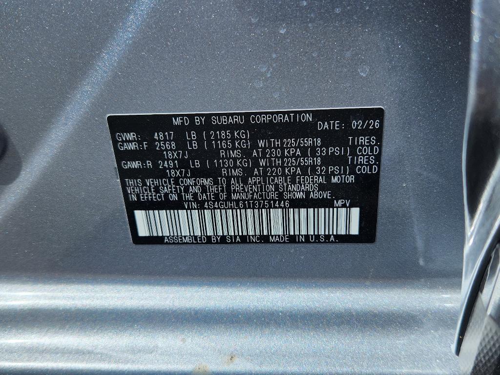 new 2026 Subaru Crosstrek car, priced at $34,088