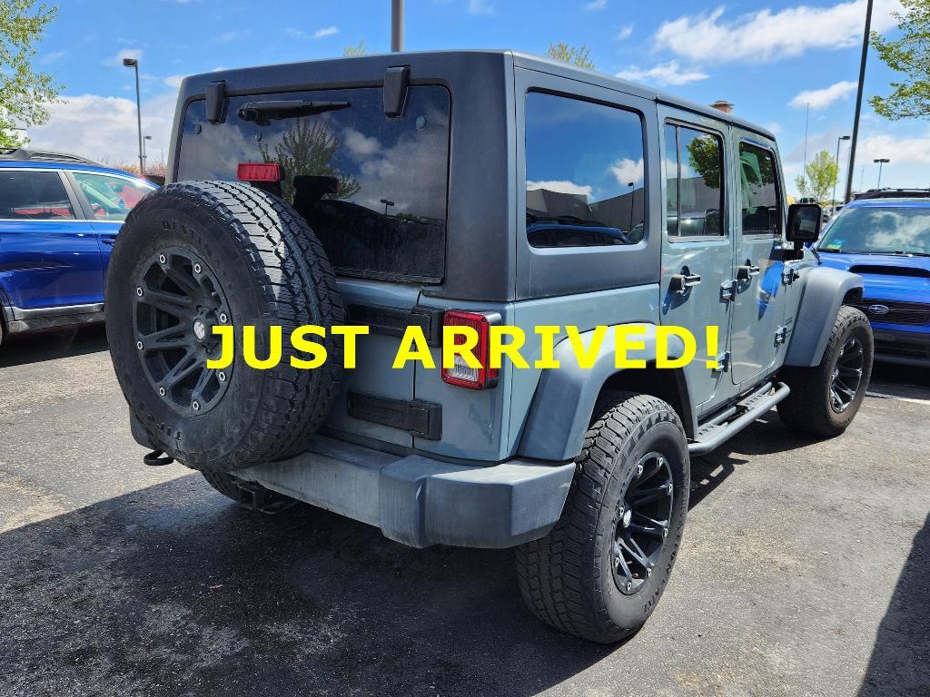used 2014 Jeep Wrangler Unlimited car, priced at $16,549