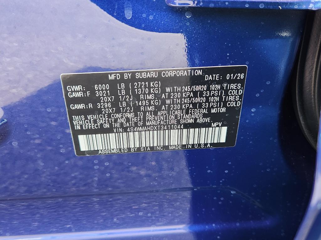 new 2026 Subaru Ascent car, priced at $48,325