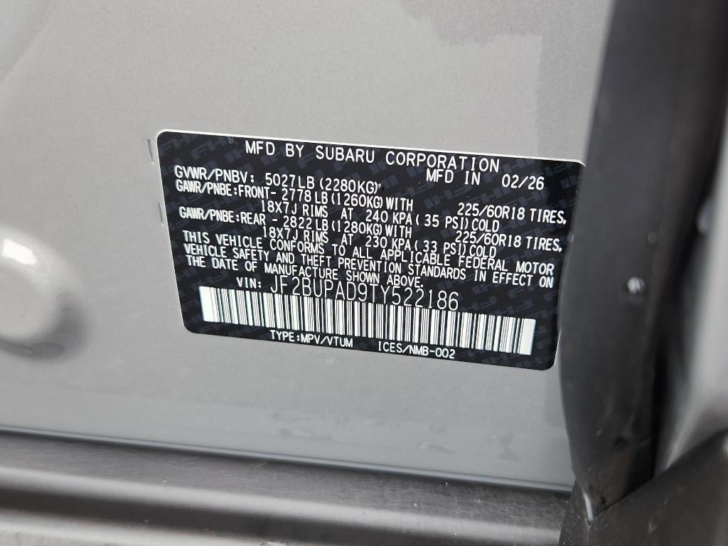 new 2026 Subaru Outback car, priced at $35,915