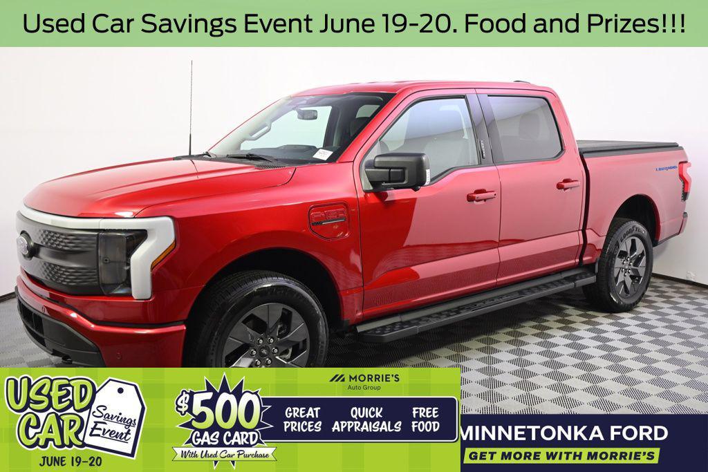 used 2023 Ford F-150 Lightning car, priced at $42,344