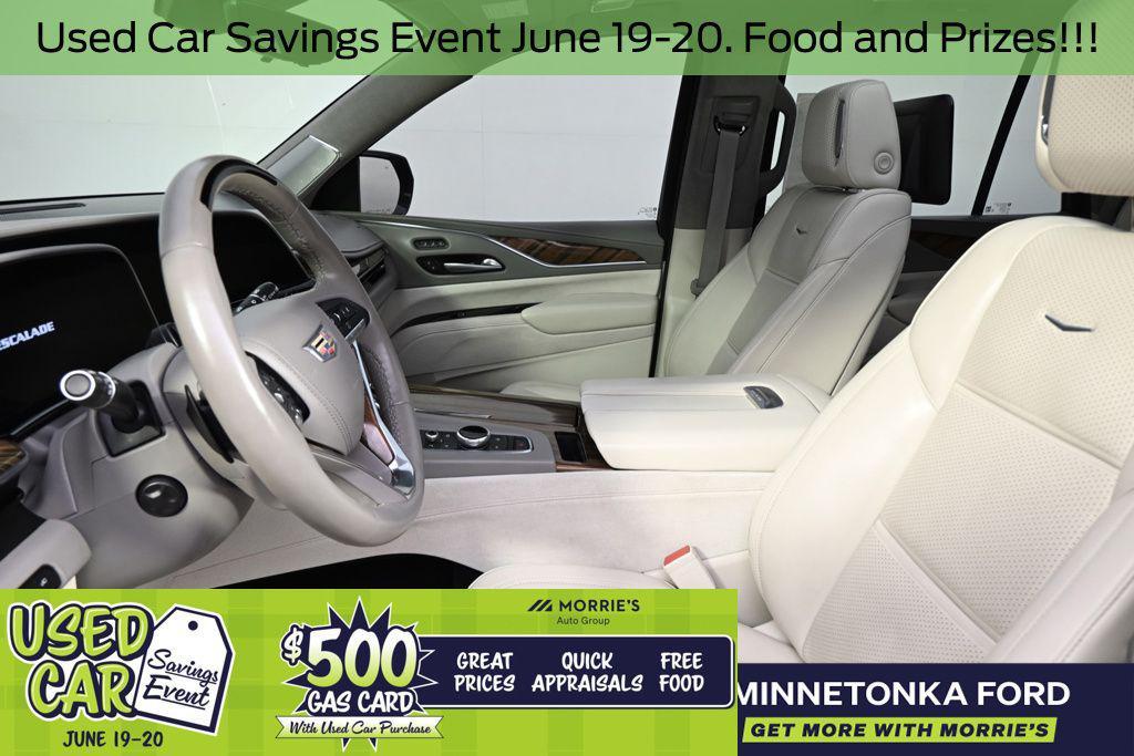 used 2022 Cadillac Escalade car, priced at $71,344