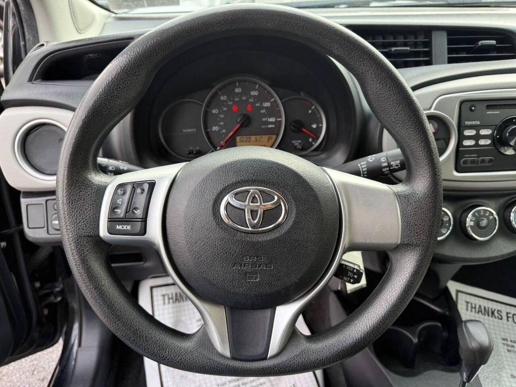 used 2012 Toyota Yaris car, priced at $6,990
