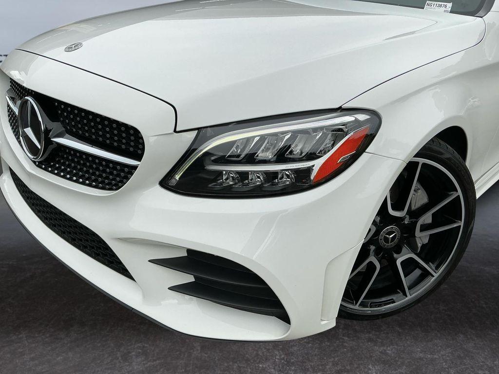 used 2022 Mercedes-Benz C-Class car, priced at $29,699