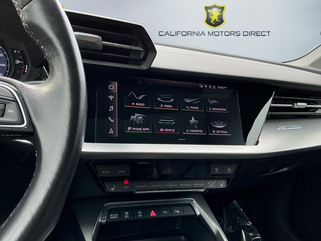 used 2022 Audi A3 car, priced at $19,499