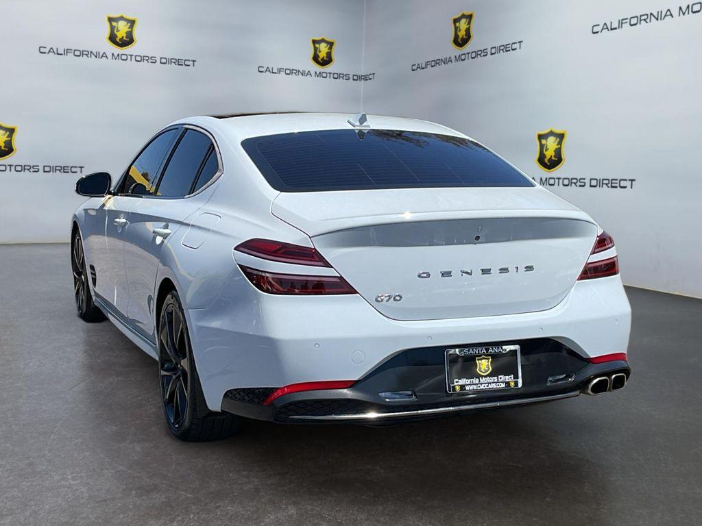 used 2023 Genesis G70 car, priced at $25,985