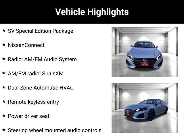 new 2025 Nissan Altima car, priced at $26,287