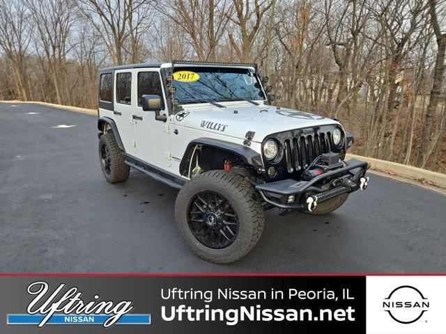used 2017 Jeep Wrangler Unlimited car, priced at $19,490