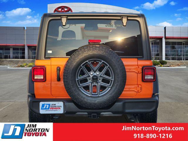 used 2025 Jeep Wrangler car, priced at $35,127