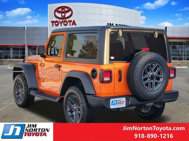used 2025 Jeep Wrangler car, priced at $35,127