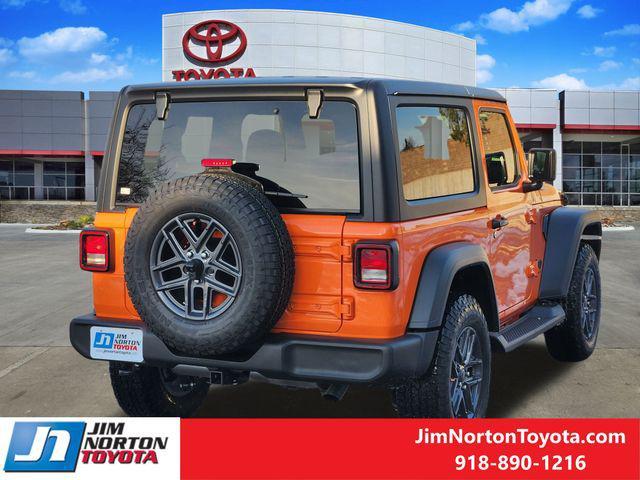 used 2025 Jeep Wrangler car, priced at $35,127