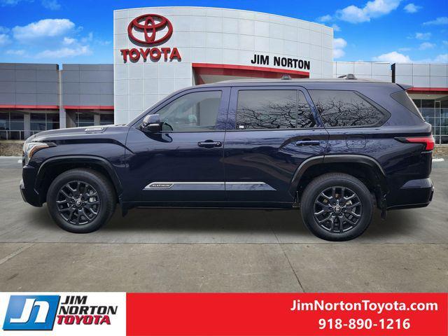 used 2025 Toyota Sequoia car, priced at $76,227