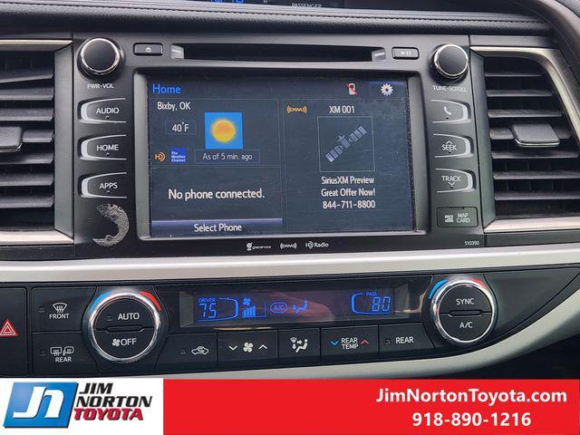 used 2019 Toyota Highlander car, priced at $20,615