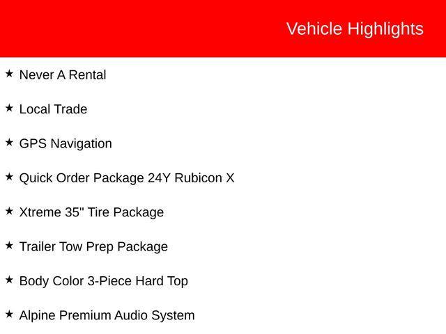 used 2024 Jeep Wrangler car, priced at $53,196