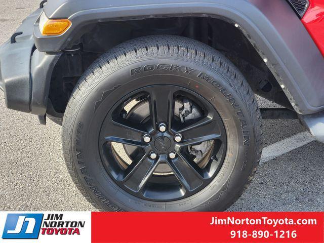 used 2021 Jeep Wrangler Unlimited car, priced at $25,151