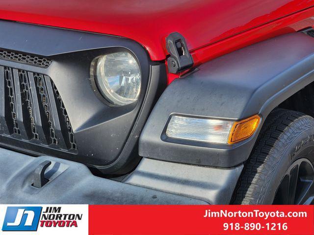 used 2021 Jeep Wrangler Unlimited car, priced at $25,151